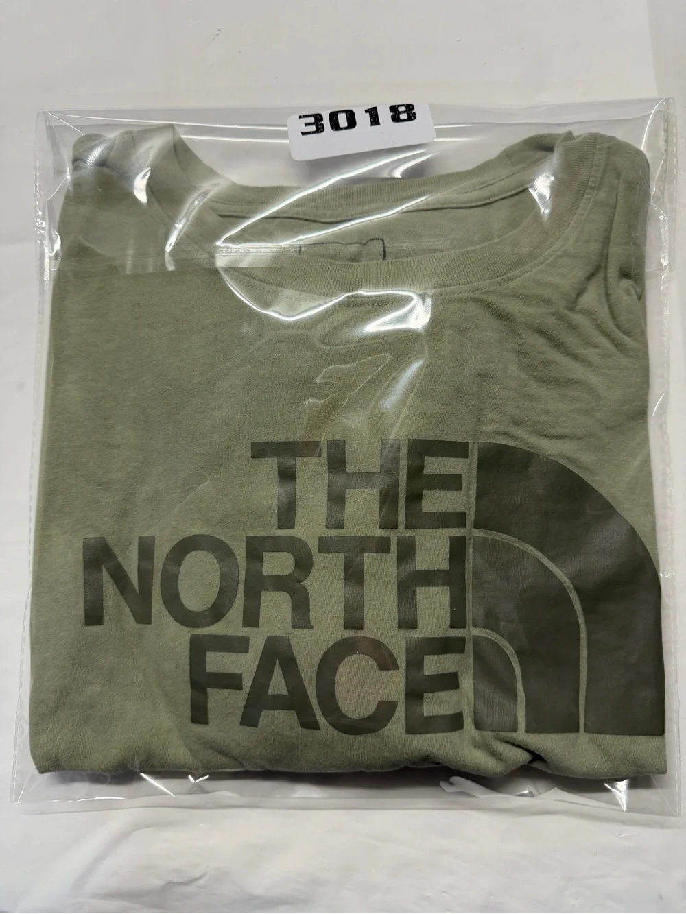 The‎ North Face Olive Green Long Sleeve Graphic Tee